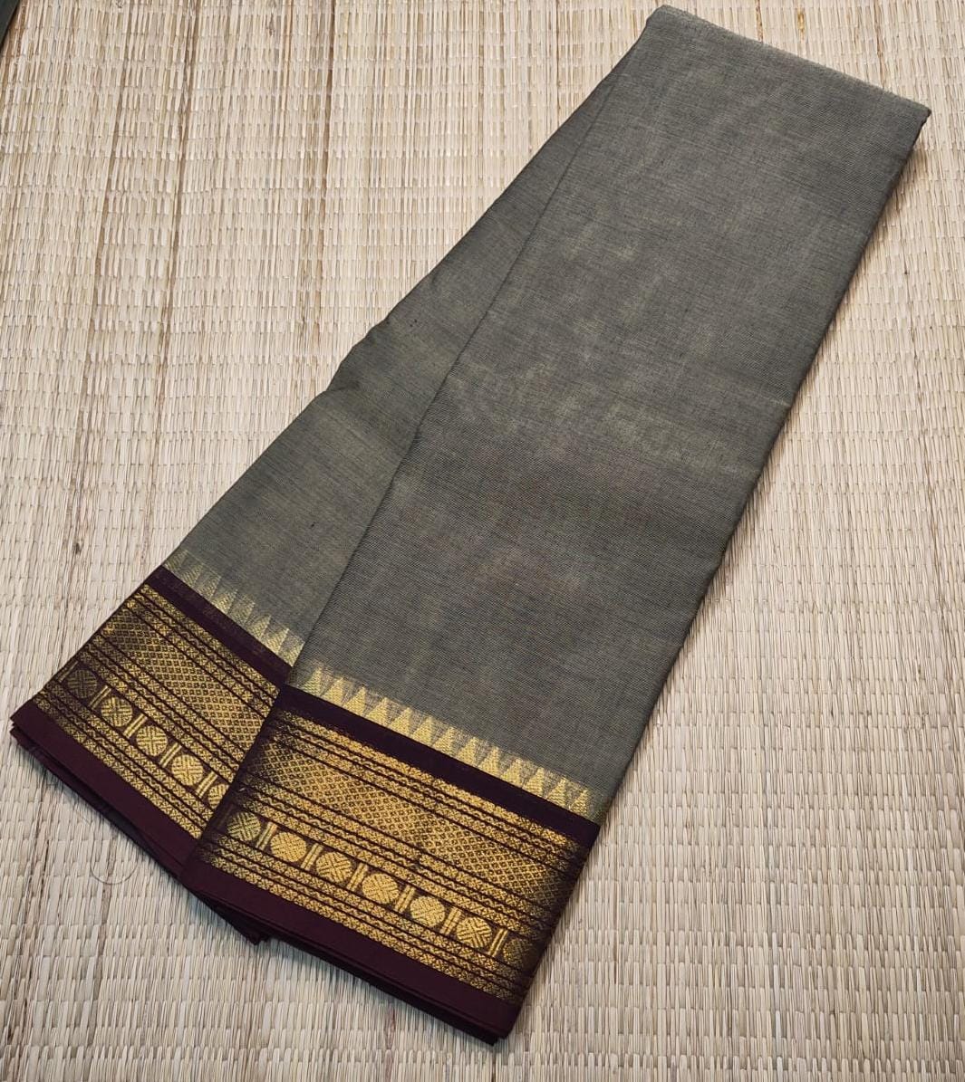 Premium 100% Kanchi Cotton Saree – Elegant & Vibrant