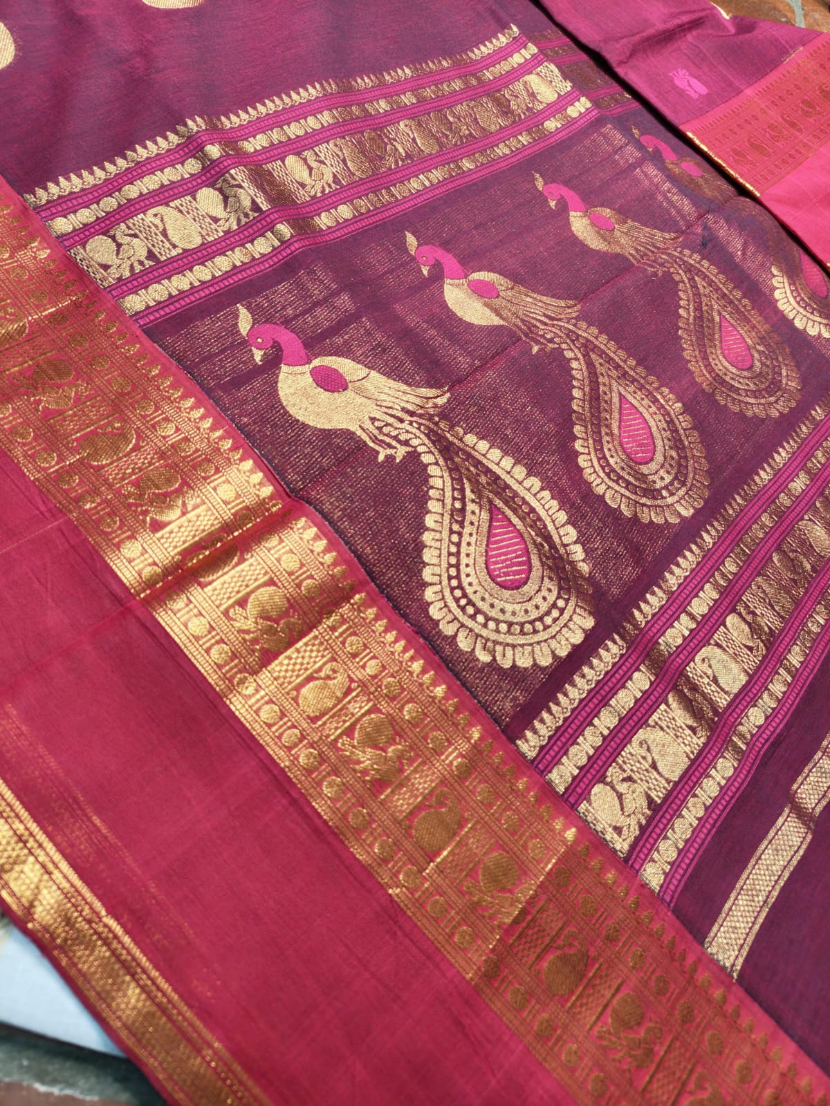ASK008 Premium Kanchi Cotton Sarees