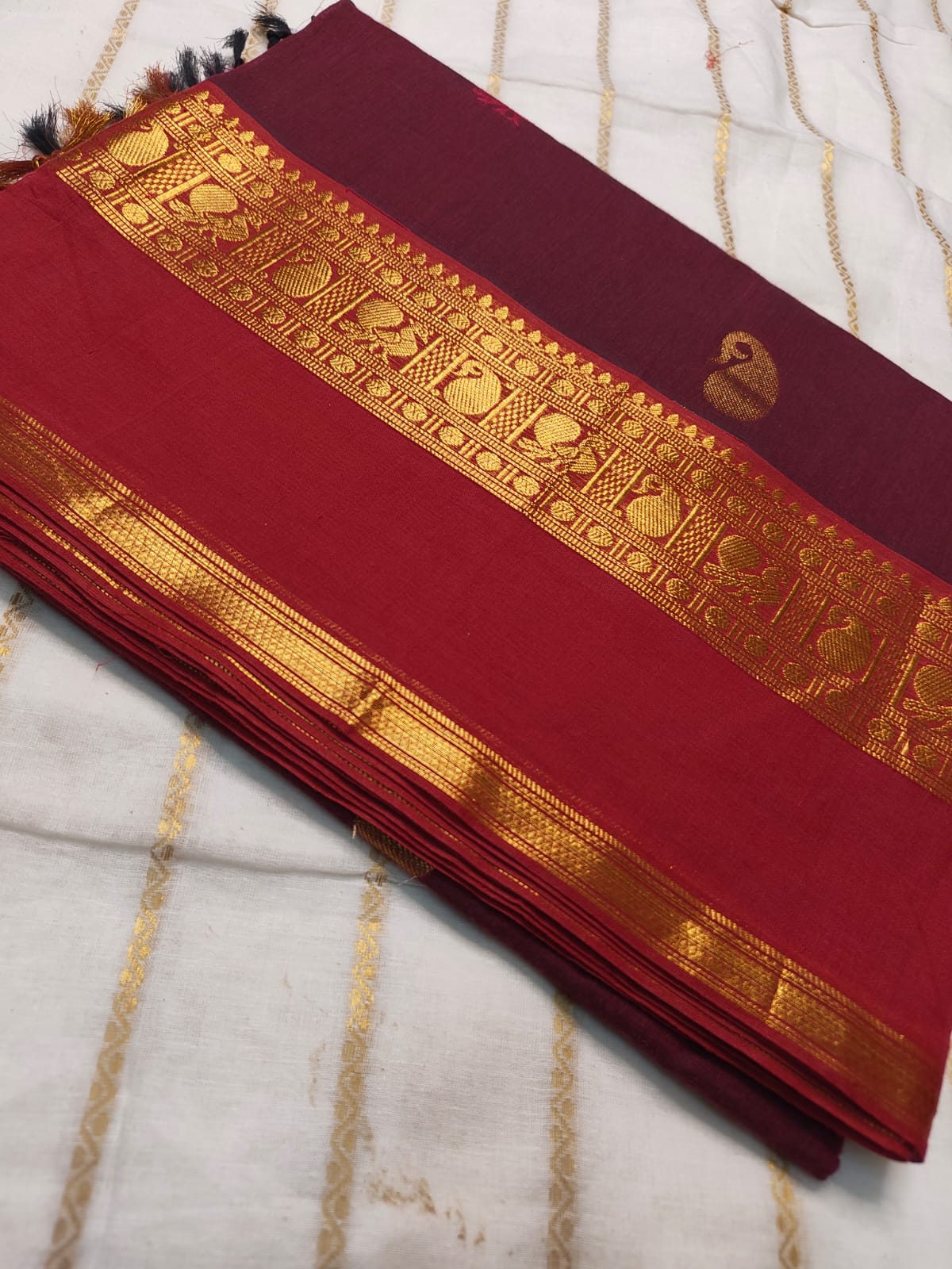ASK008 Premium Kanchi Cotton Sarees