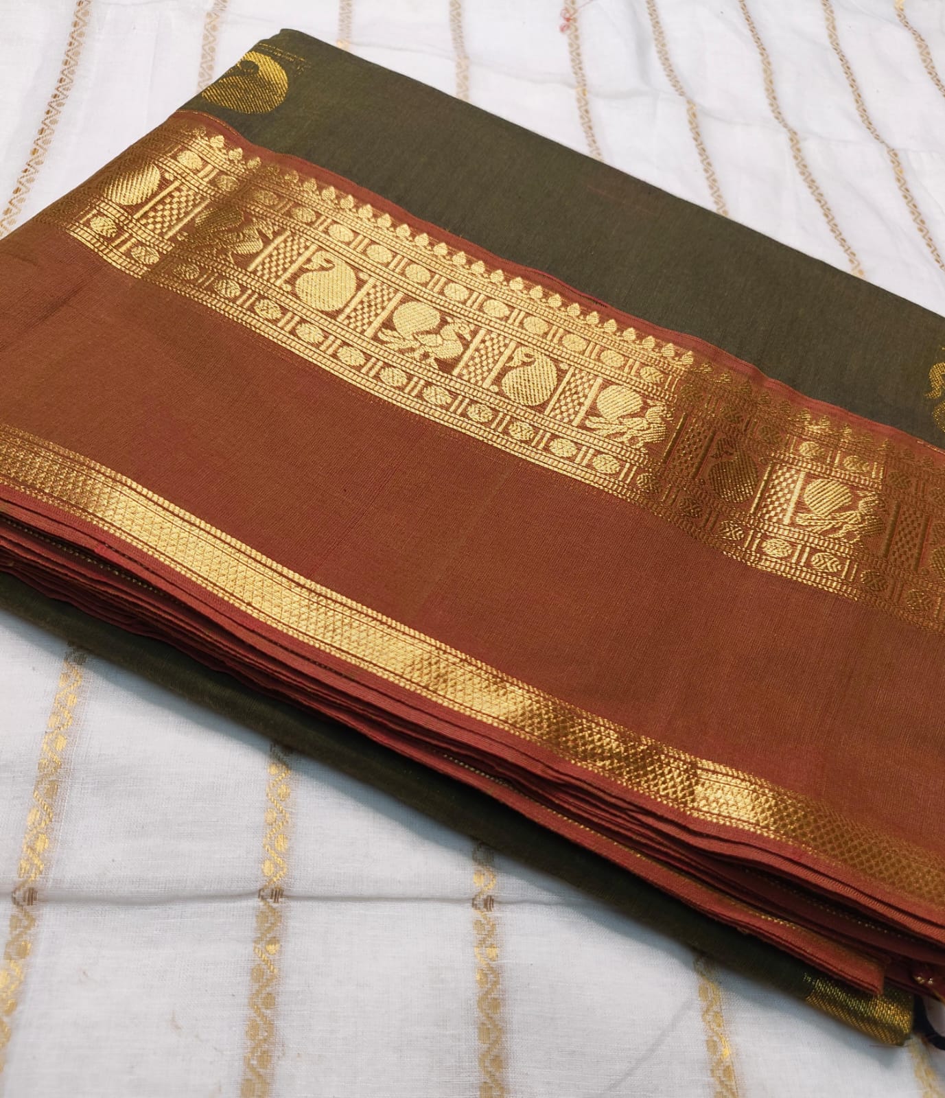 ASK008 Premium Kanchi Cotton Sarees