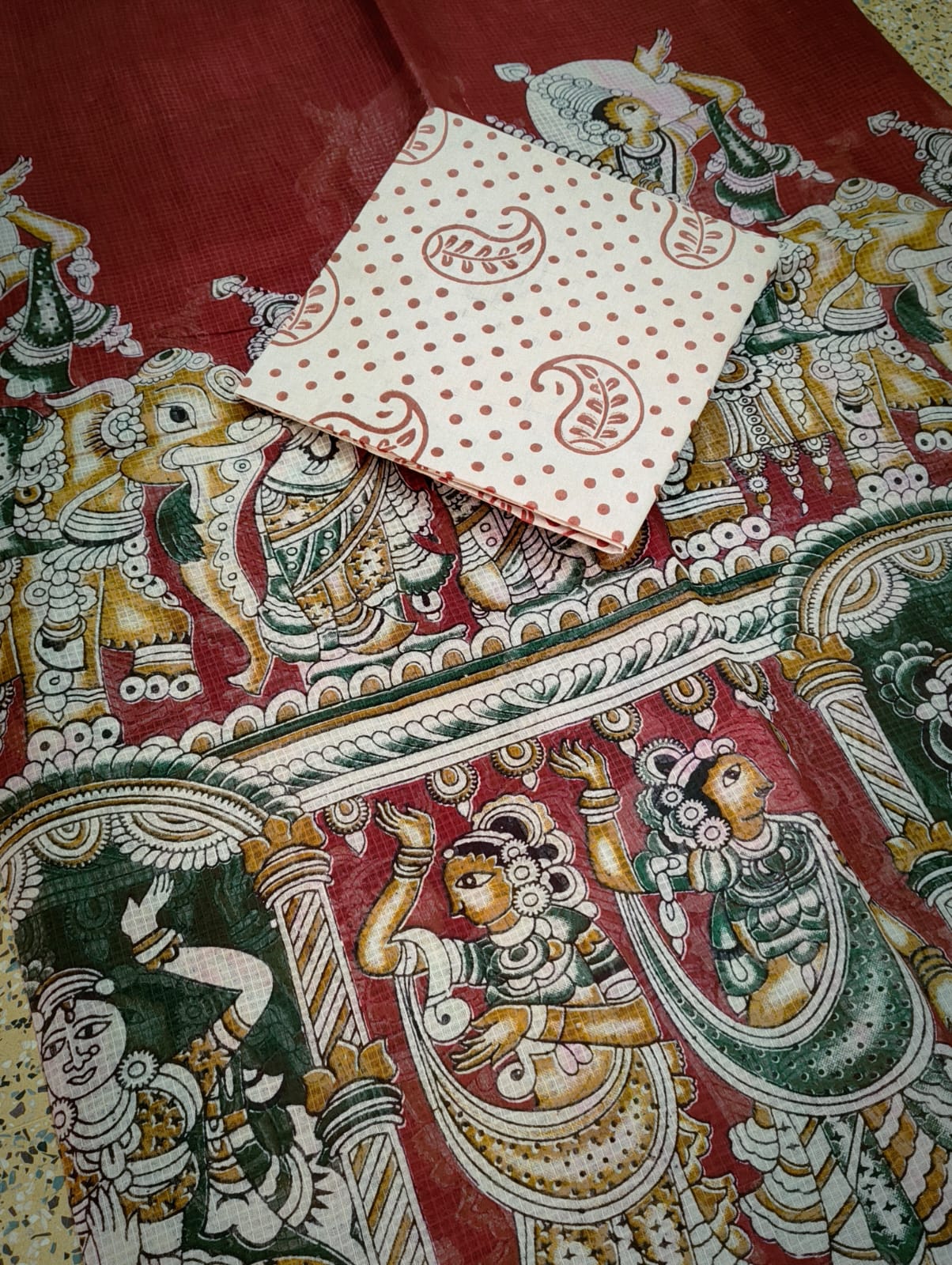 ASK0032 Kalahasthi Kalamkari