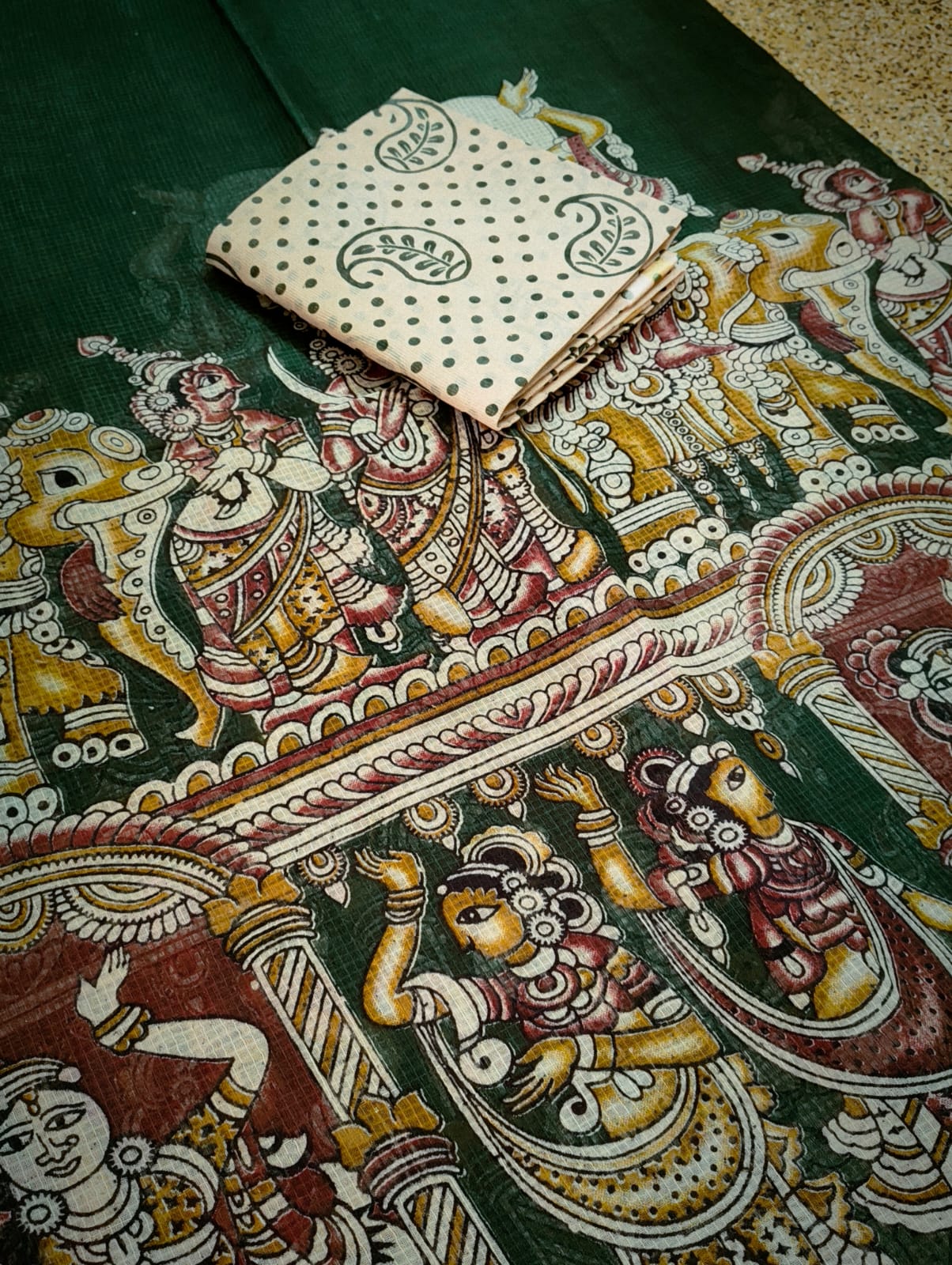 ASK0032 Kalahasthi Kalamkari