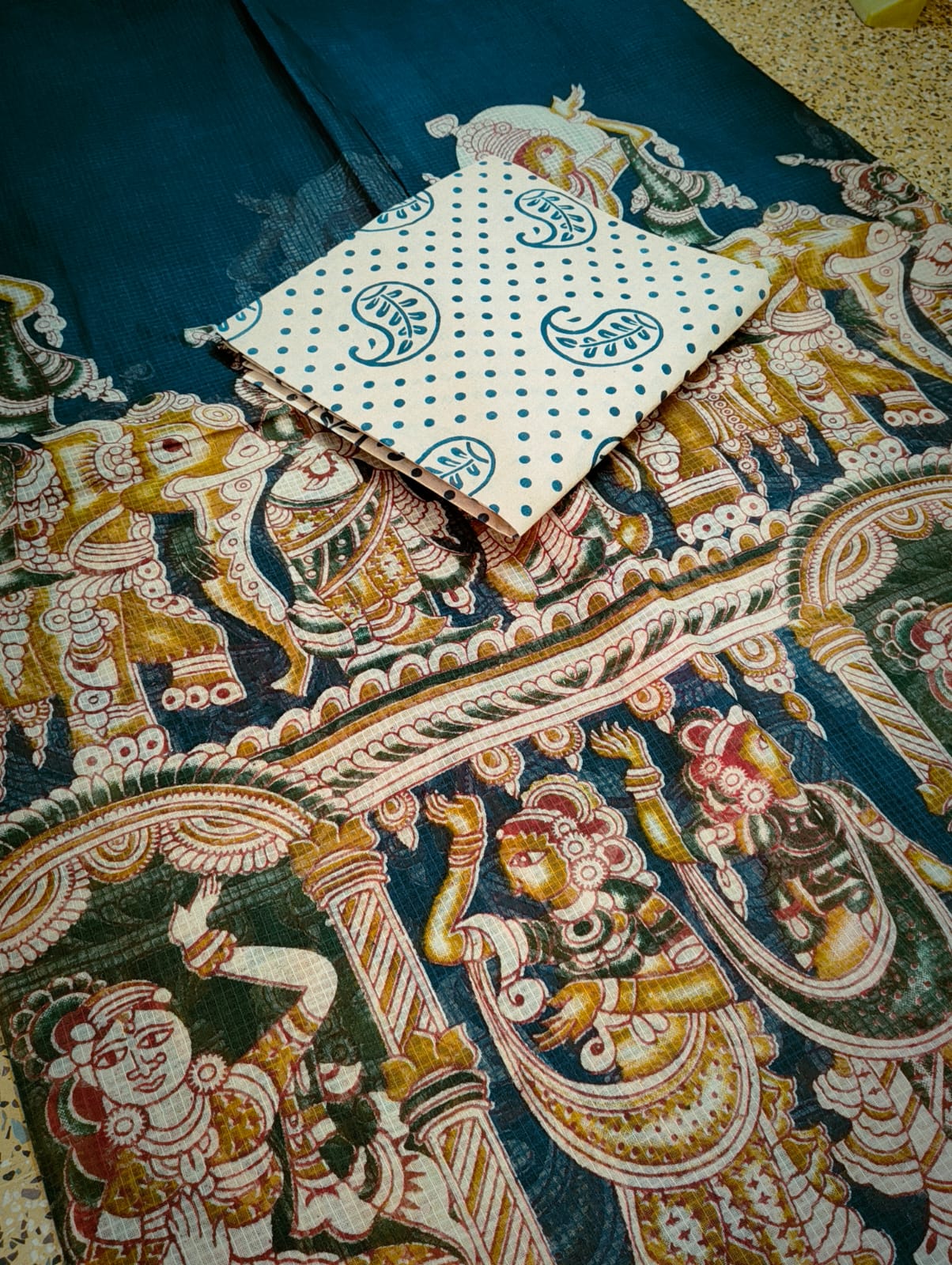ASK0032 Kalahasthi Kalamkari