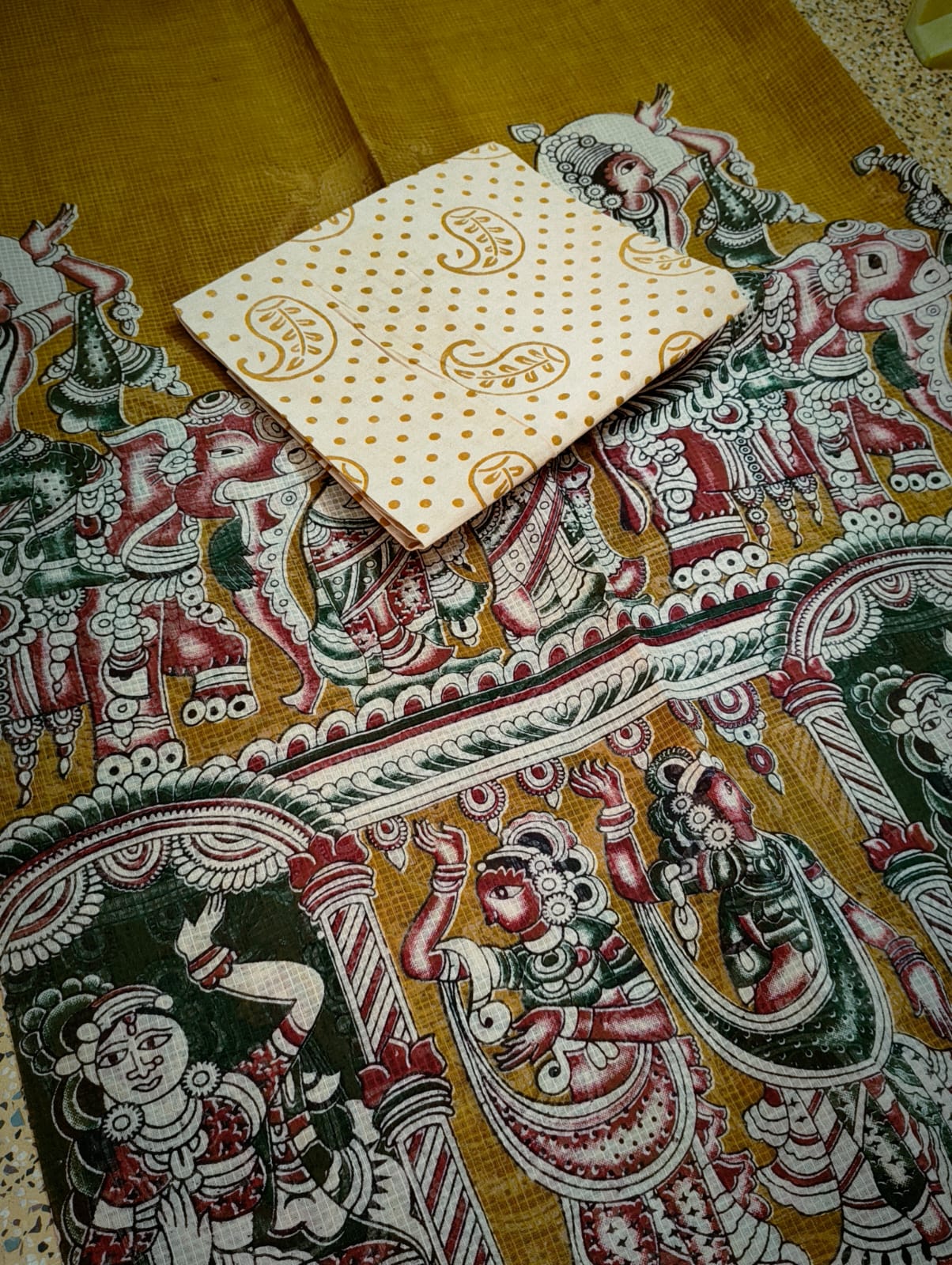 ASK0032 Kalahasthi Kalamkari